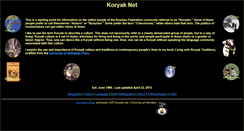 Desktop Screenshot of koryaks.net